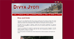 Desktop Screenshot of divyajyoticenter.com